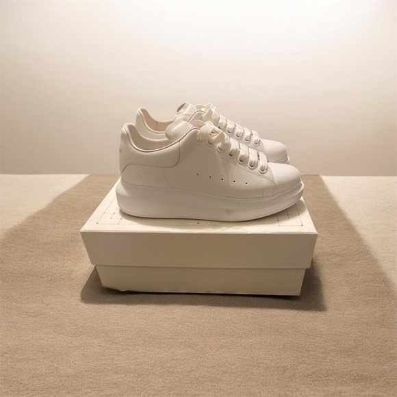 Alexander McQueen White Women’s Sneakers - Picture 3 of 4